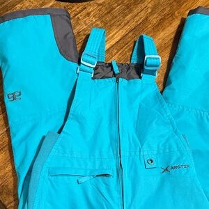 Arctix Aqua Blue Snow Bib Overalls